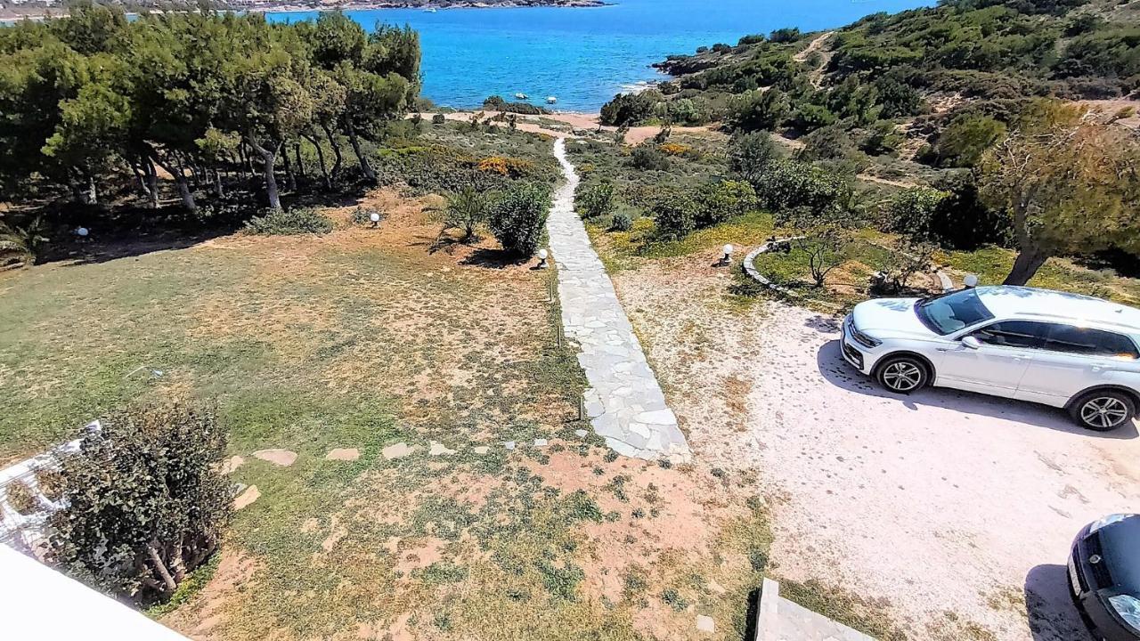 Dea Del Mare Complex In Front Of The Sea. Villa Szúnio Kültér fotó