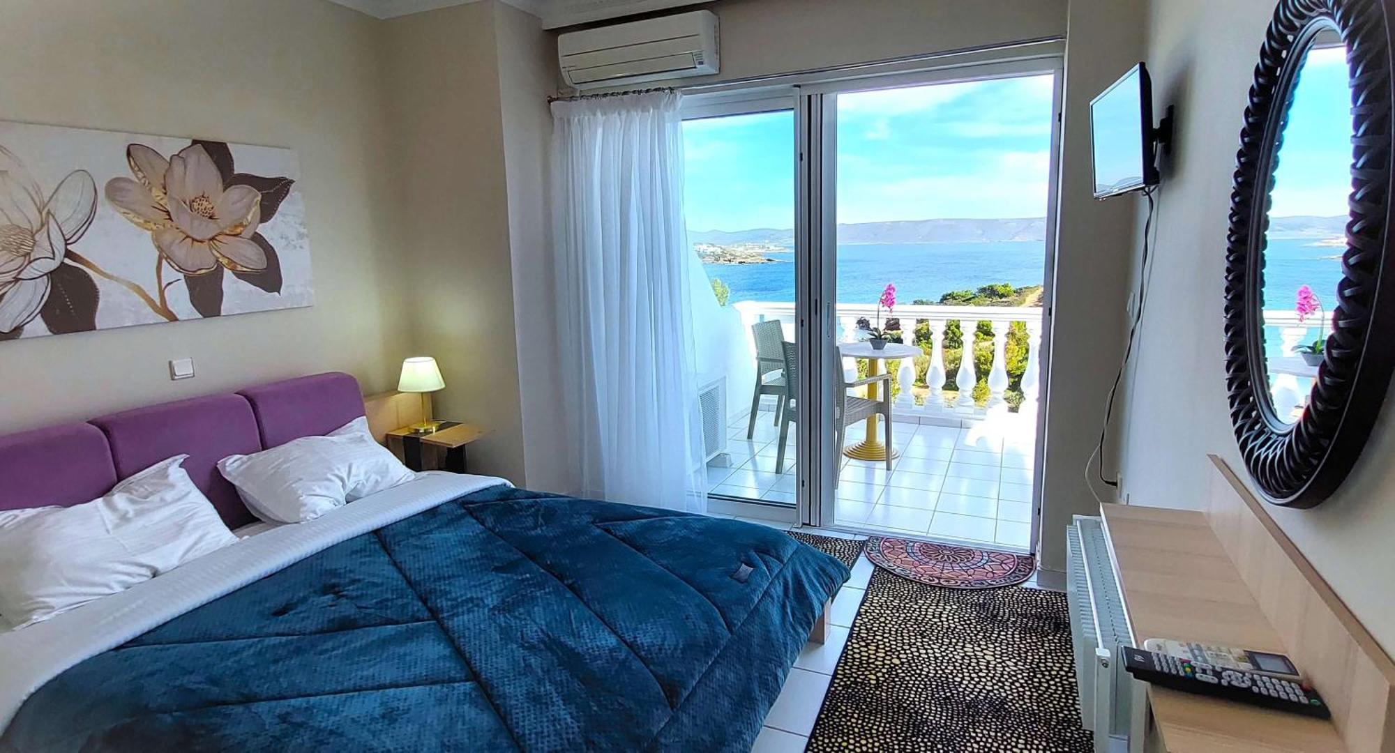 Dea Del Mare Complex In Front Of The Sea. Villa Szúnio Kültér fotó